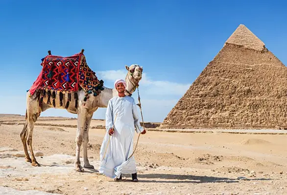 Pyramids & Nile by Train
